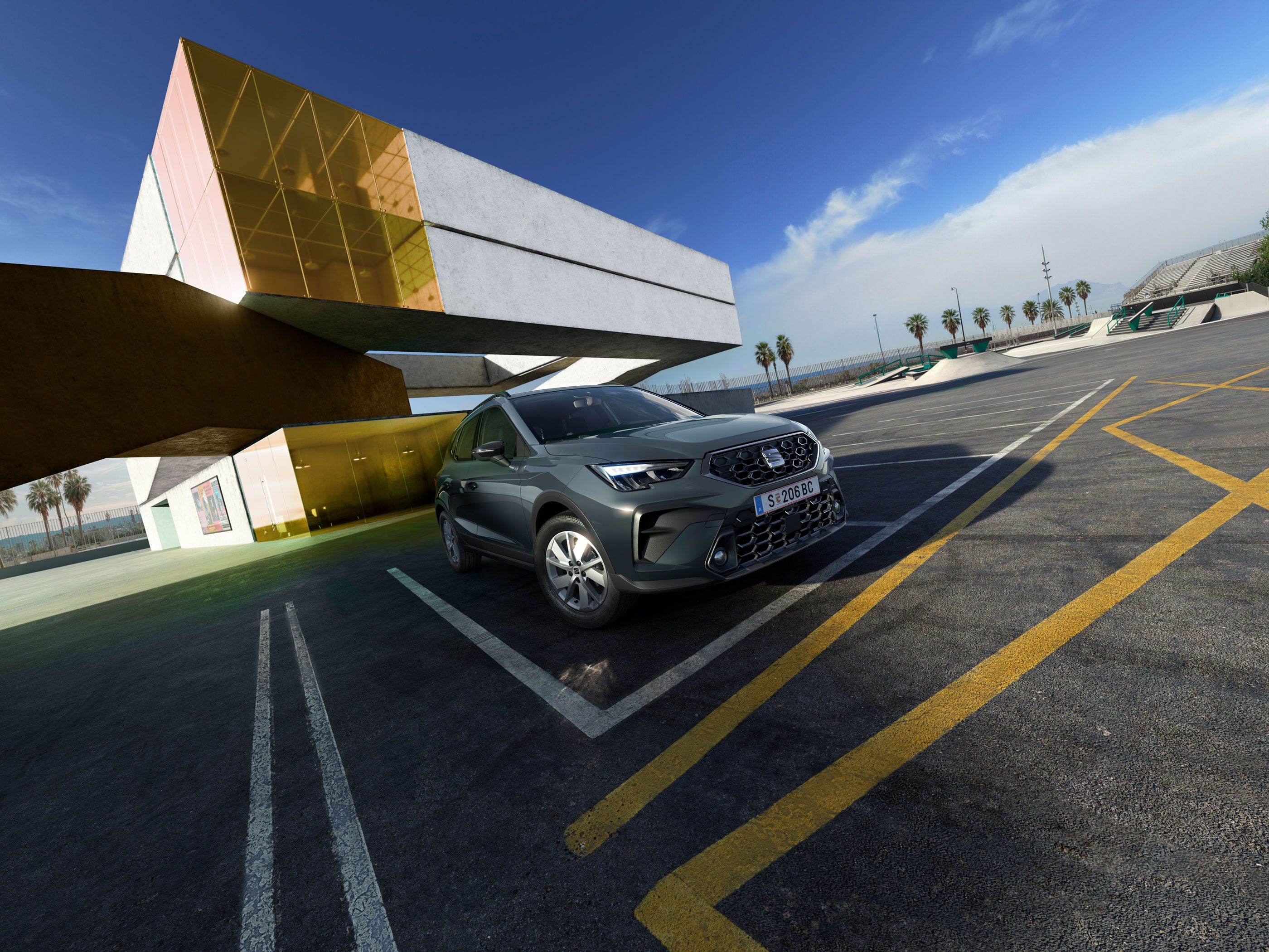 Exteriordetails des SEAT Arona 2025